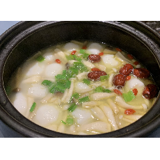 菌菇鱼丸煲