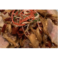 腊味蒸银鱼
