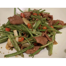 小炒黄牛肉