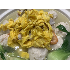 小海鲜豆腐丸子煲