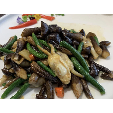 鸡枞菌炒双脆