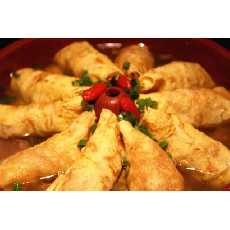 自制农家蛋饺