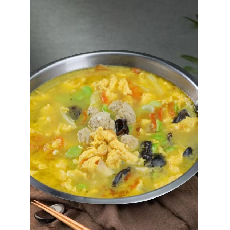 青豆浦蛋汆肉锅