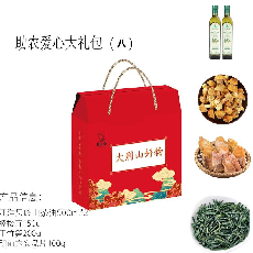 大别山好物【茶油2瓶姬松茸150g干笋200g瓜片100g】