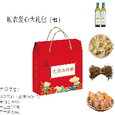 大别山好物【山茶油2瓶+干百合干竹笋200g干虹豆150g】